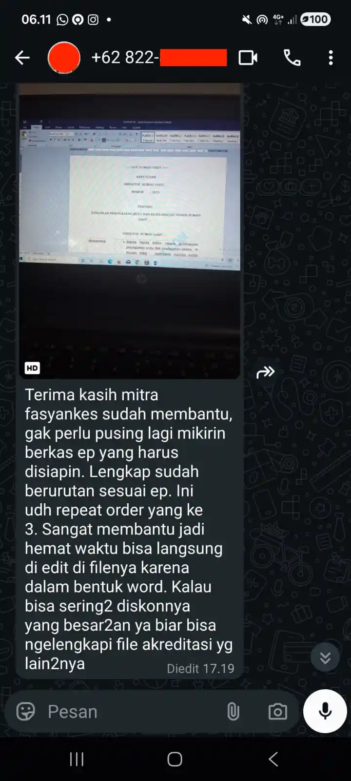 testimoni mitra fasyankes